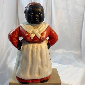 Vintage Aunt Jemina Cast Iron Bank
